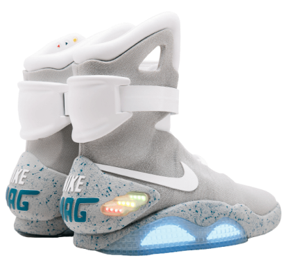 Кроссовки Nike Air Mag, вид сзади